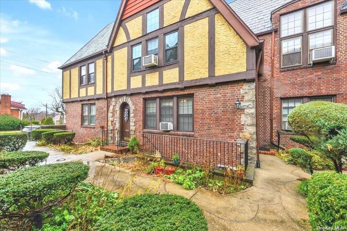 This stately English Tudor coop 2nd floor unit provides a private home experience without the expense.