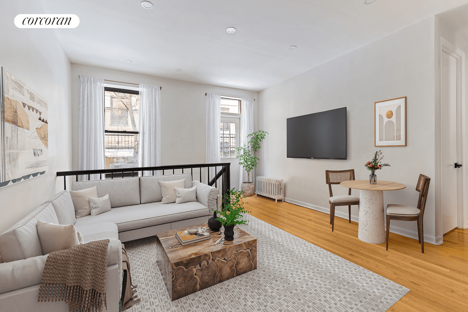 Welcome to the inviting residence at 34 Butler Place, a meticulously maintained, pet friendly condominium nestled in the heart of Prospect Heights.