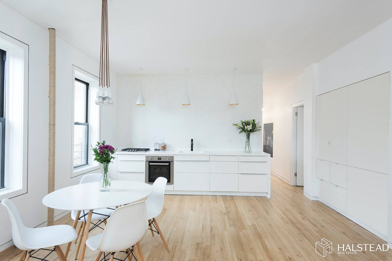 Exceptional three bedroom, turnkey, home on the border of Prospect Heights and Crown Heights with on site parking currently available for 150 mo.