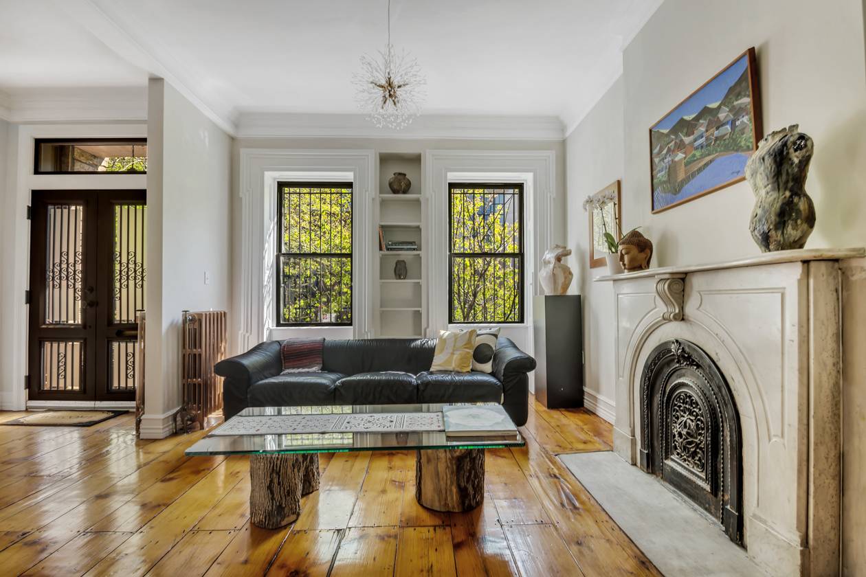 Cottage Living With Contemporary Upgrades and Period Detail in Prime Fort Greene !