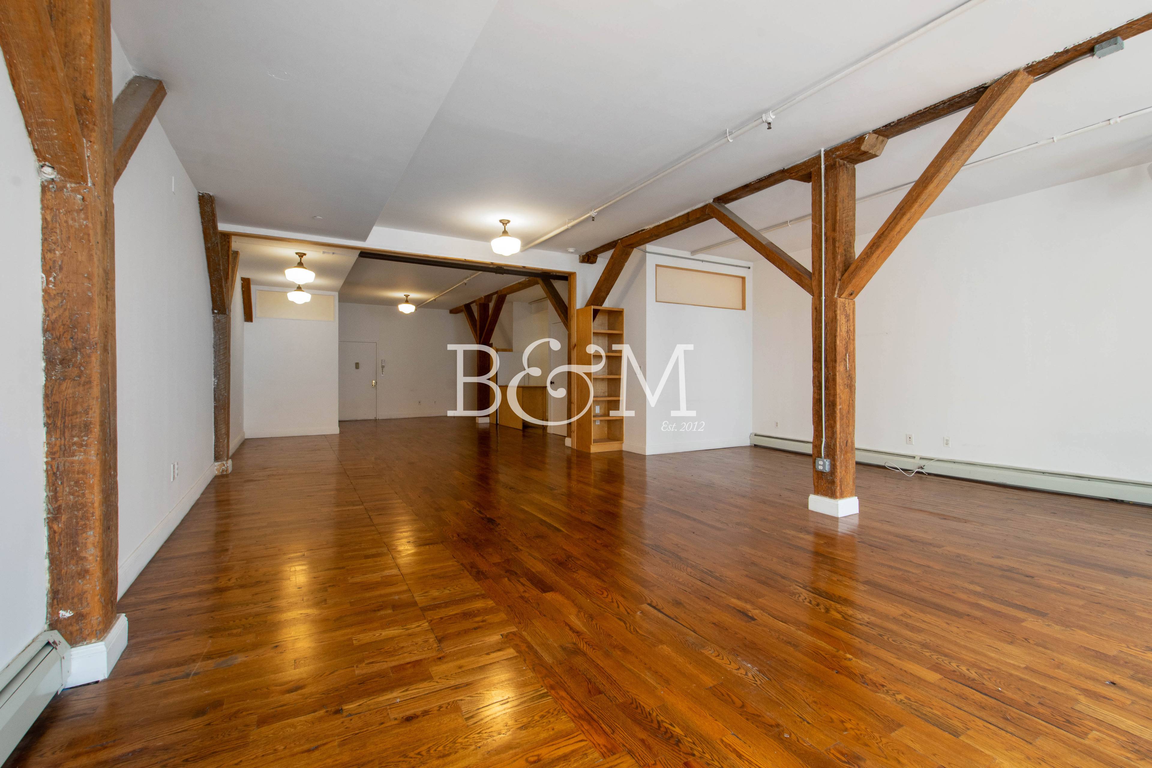 THE LOFT This beautiful and authentic elevatored Williamsburg loft is on the Second floor of a timeless brick building near the corner of North 3rd Street and Wythe Avenue.