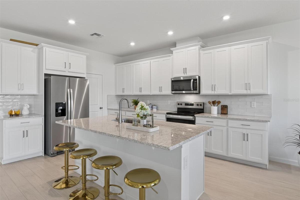 Waterbrooke Glacier Bay Model Kitchen