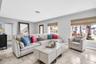 Living Room with Tile Flooring