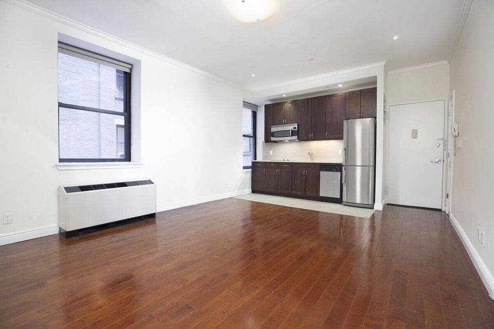 Welcome to The York, Midtown's Most Conveniently Located Luxury Rental Flexed 2 Bedroom with Full Wall.