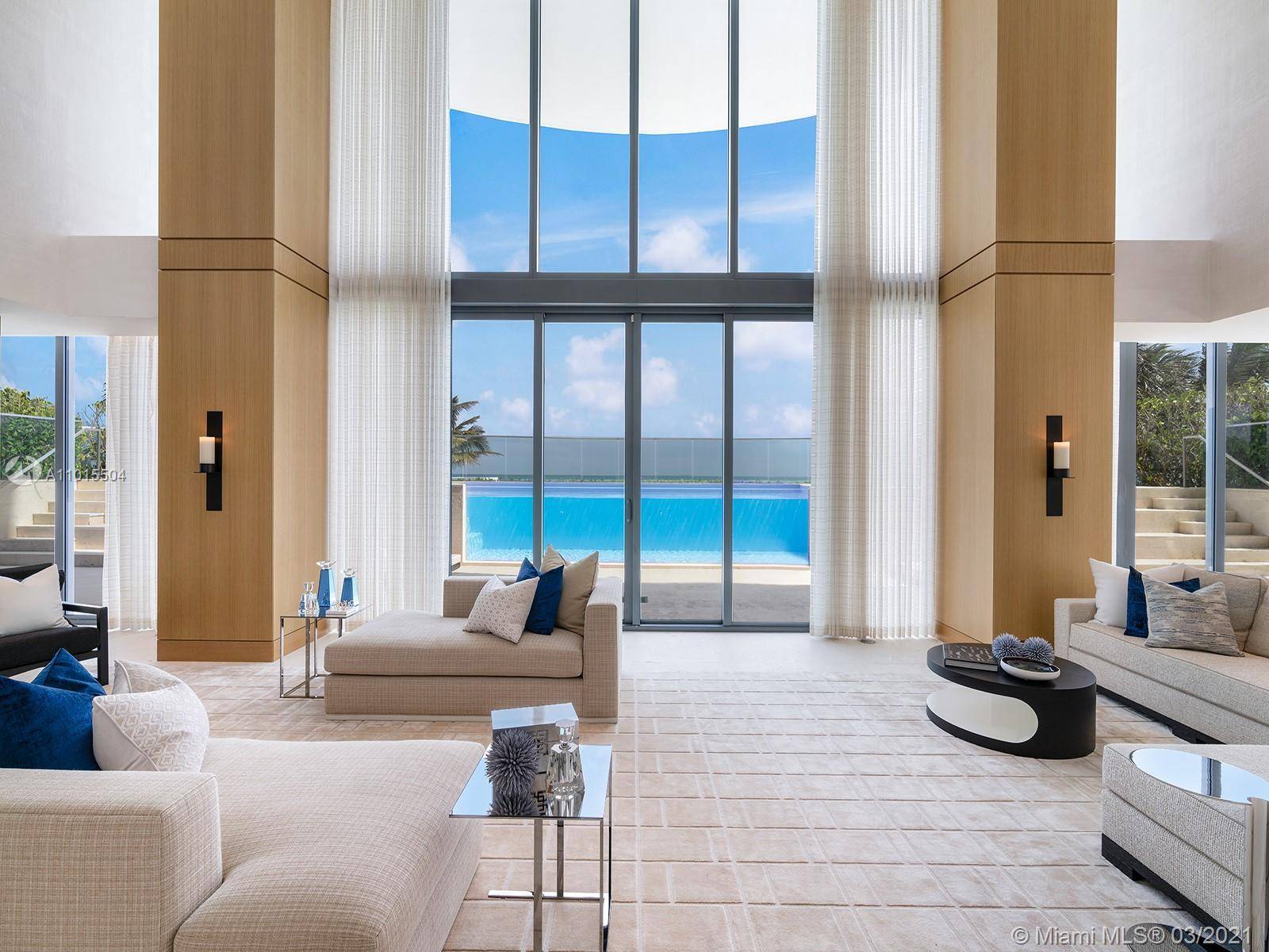 The Beach House at Regalia Sunny Isles is a lavish oceanfront residence at the scale of a private estate home, with all the conveniences of an ultra luxury condominium.