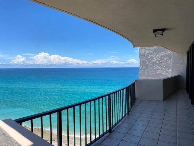 Enjoy relaxing or entertaining guests on your oversized balcony while listening to the sounds of the ocean waves or soaking up the sun from this 6th floor residence.