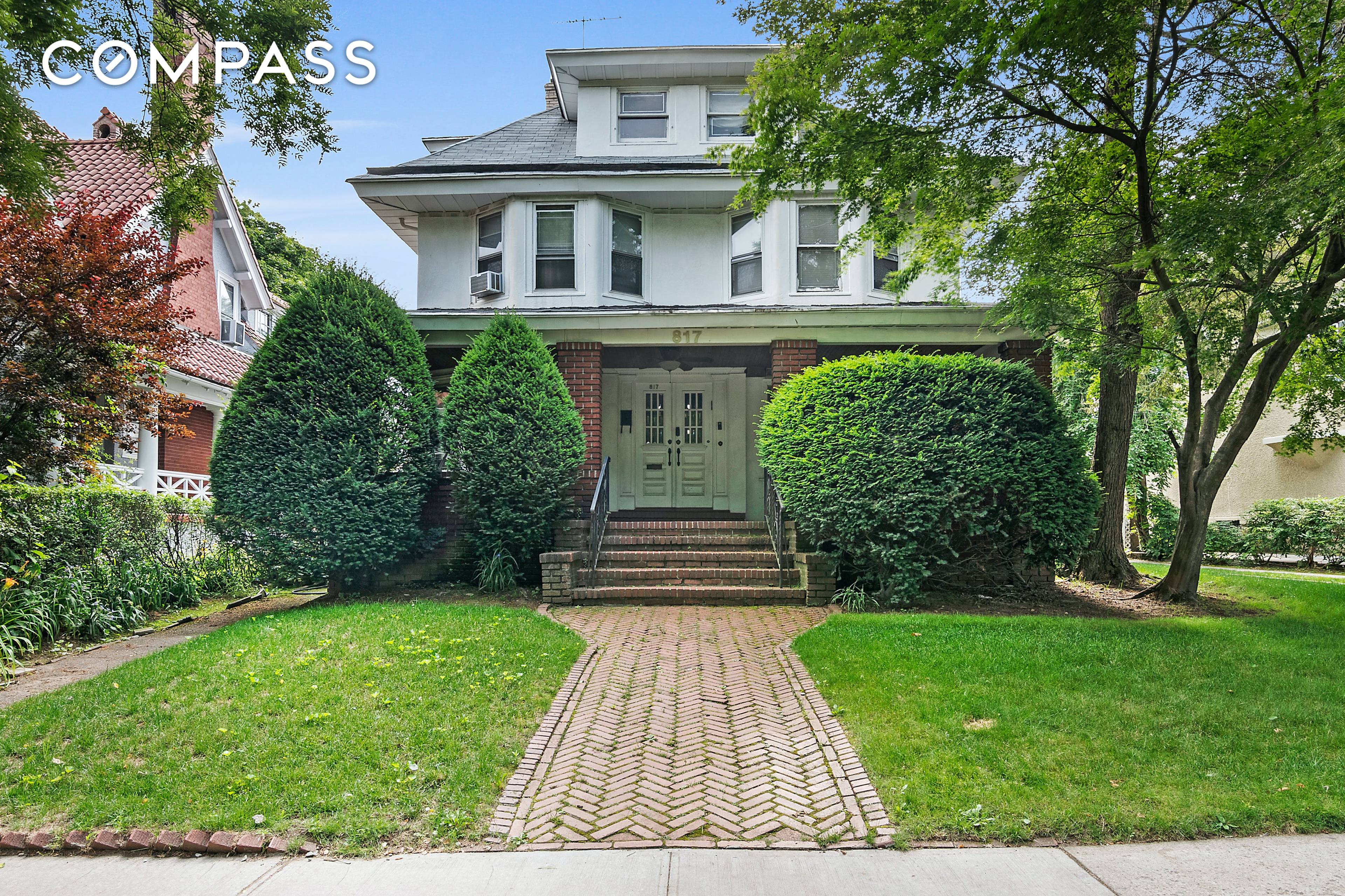 RARE OPPORTUNITY to create the home of your dreams in Desirable Ditmas Park !