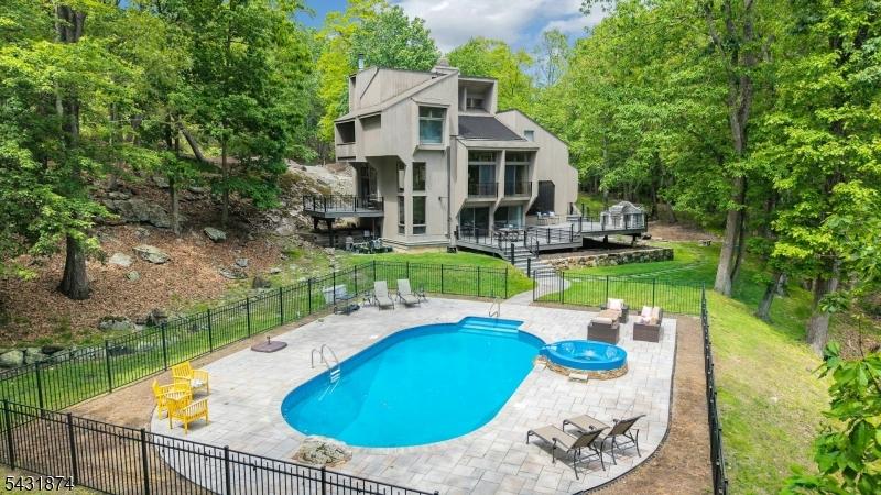 Saltwater Pool Natural Setting