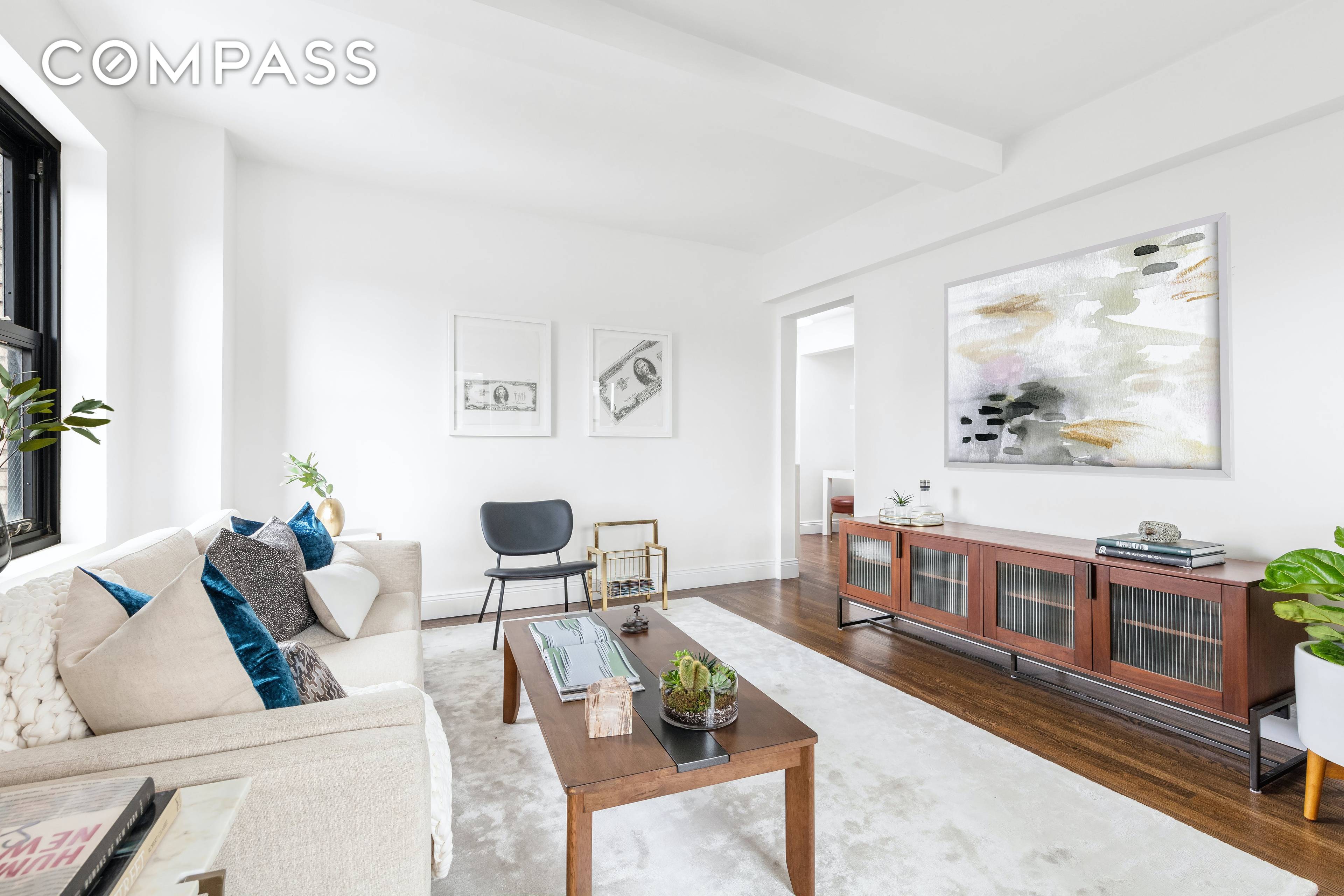Just Relisted This newly combined and gut renovated apartment is highlighted by 2 oversized bedrooms, nine windows, two unobstructed exposures South and East, separate office, luxurious designed bathrooms and a ...