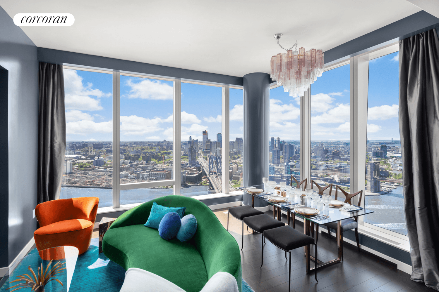 ONE MANHATTAN SQUARE OFFERS ONE OF THE LAST 20 YEAR TAX ABATEMENTS AVAILABLE IN NEW YORK CITYResidence 53C is a 1, 487 square foot three bedroom, three bathroom with an ...