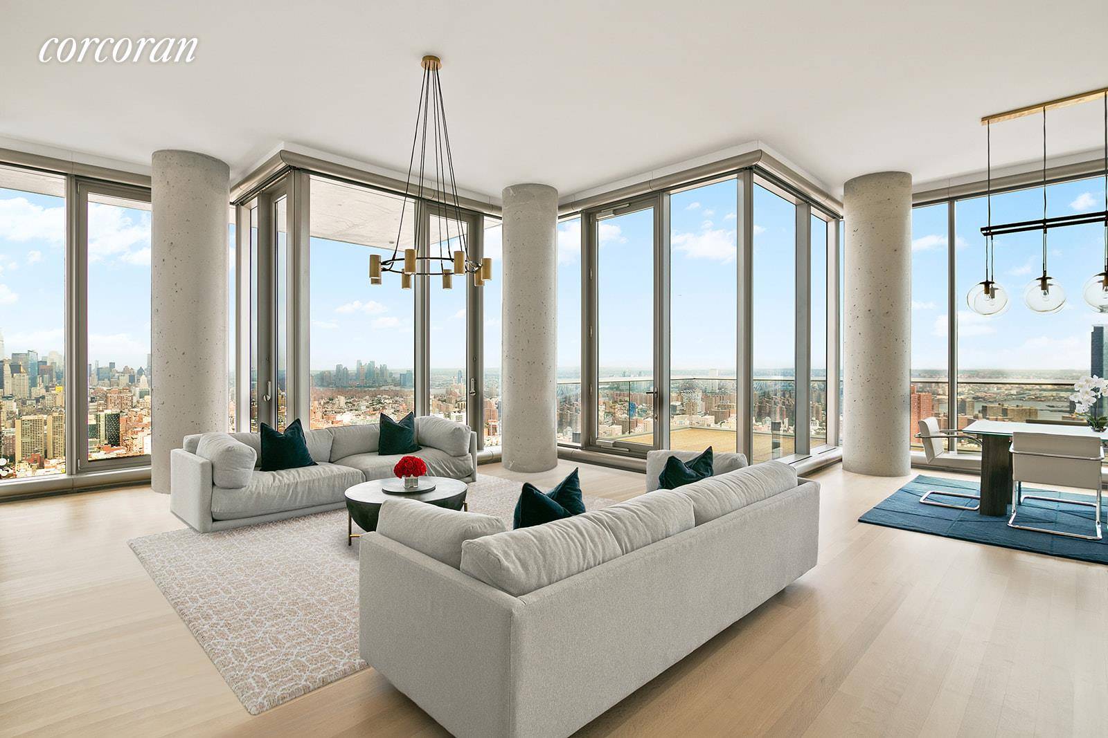 The views from 48E, our 3, 371 square foot, four bedroom and four and a half bathroom home cannot be overstated.