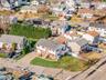 Aerial view of residential area