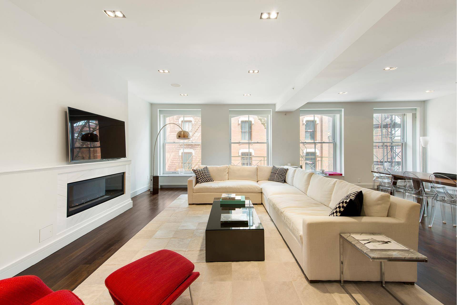 A Dream Loft ! Masterfully redeveloped Loft Building on the most iconic street in Historic Cast Iron Soho.