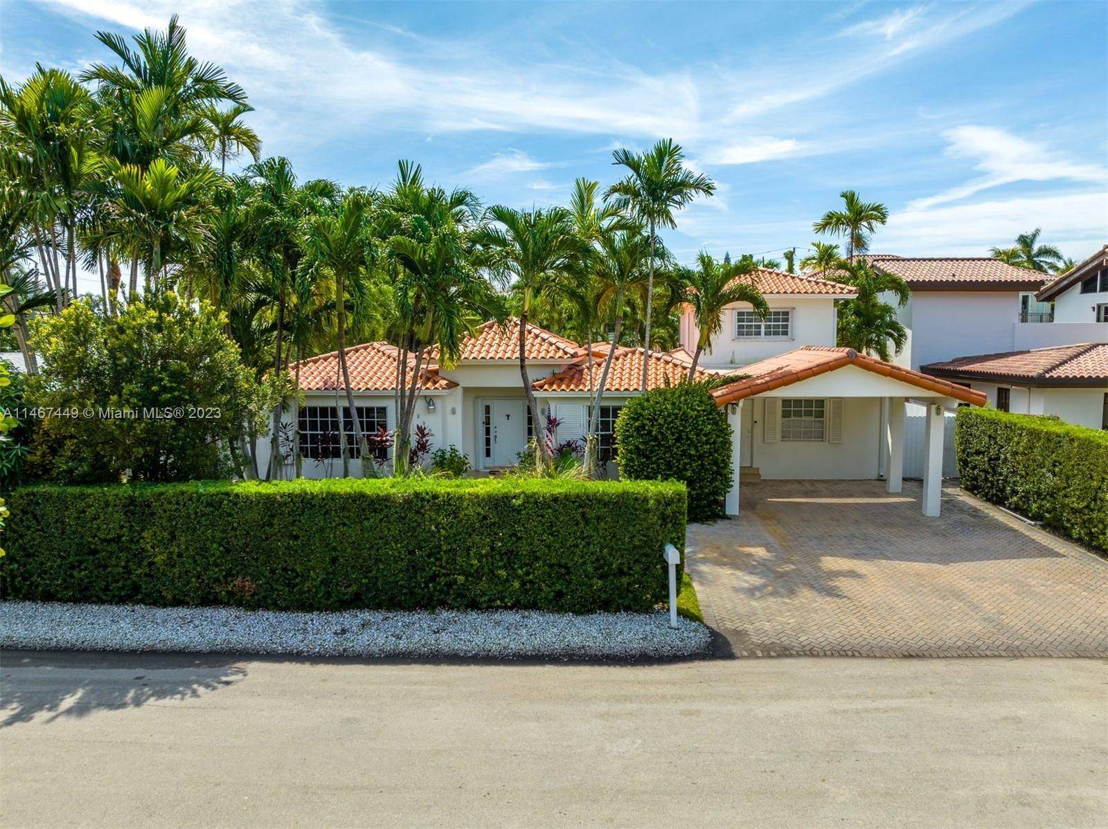 Nestled in the serene and exclusive community of Key Biscayne, this delightful and very charming two story home is located on a secluded and quiet street, offering the perfect backdrop ...