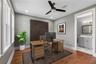 First Floor as Office “virtually staged”