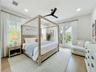 Primary Bed with French Doors onto deck