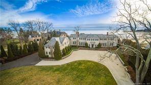 Spectacular builder's own custom waterfront home on private Rock Point Road off Pequot Avenue in historic Southport Village.