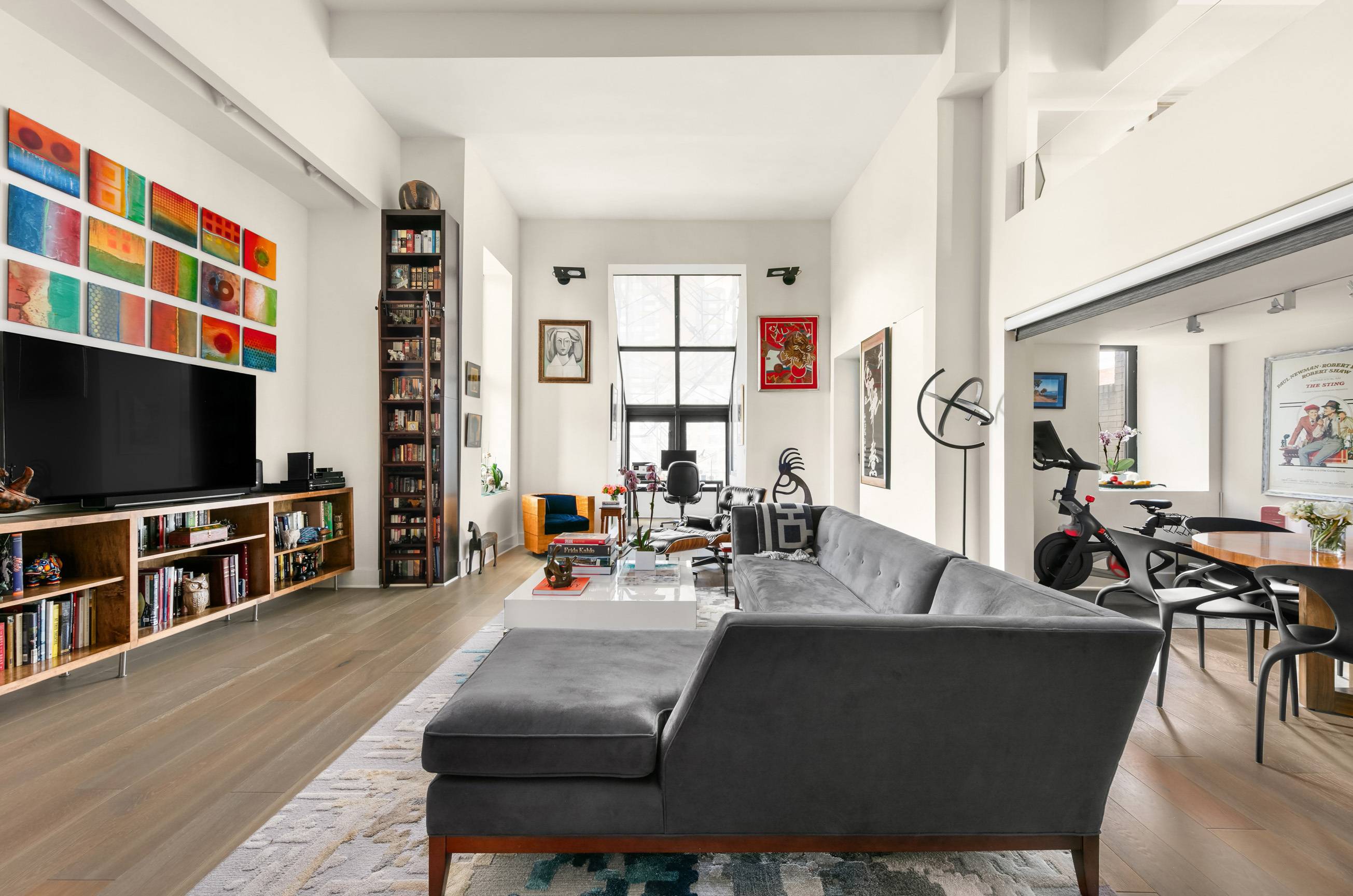 A genuine rarity these days, this incredible two bedroom, two bathroom loft duplex embodies classic New York City living in a historic artist loft setting.