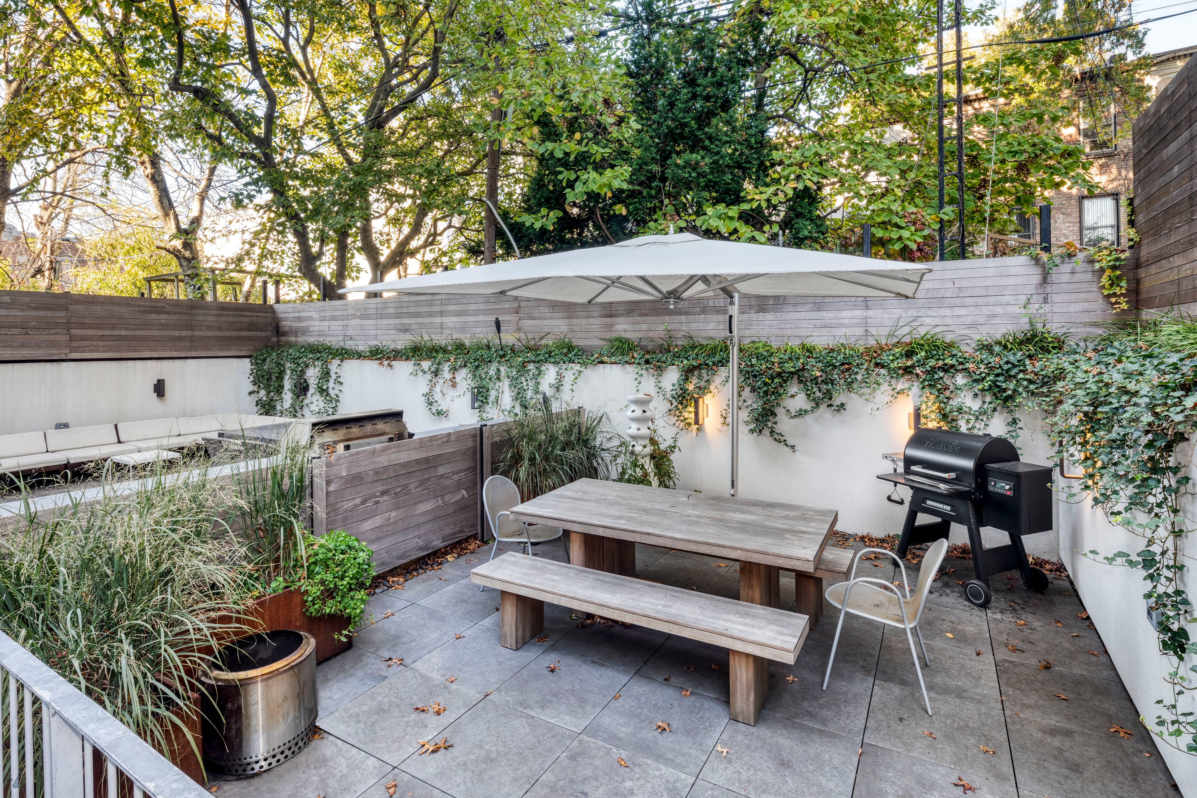 Extra wide Garden Duplex with Incredible Outdoor Spaces The first resale in one of the most luxurious boutique new developments in Park Slope !