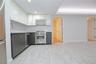 Kitchen with white cabinets, modern cabinets, appliances with stainless steel finishes, recessed lighting, and light wood-type flooring