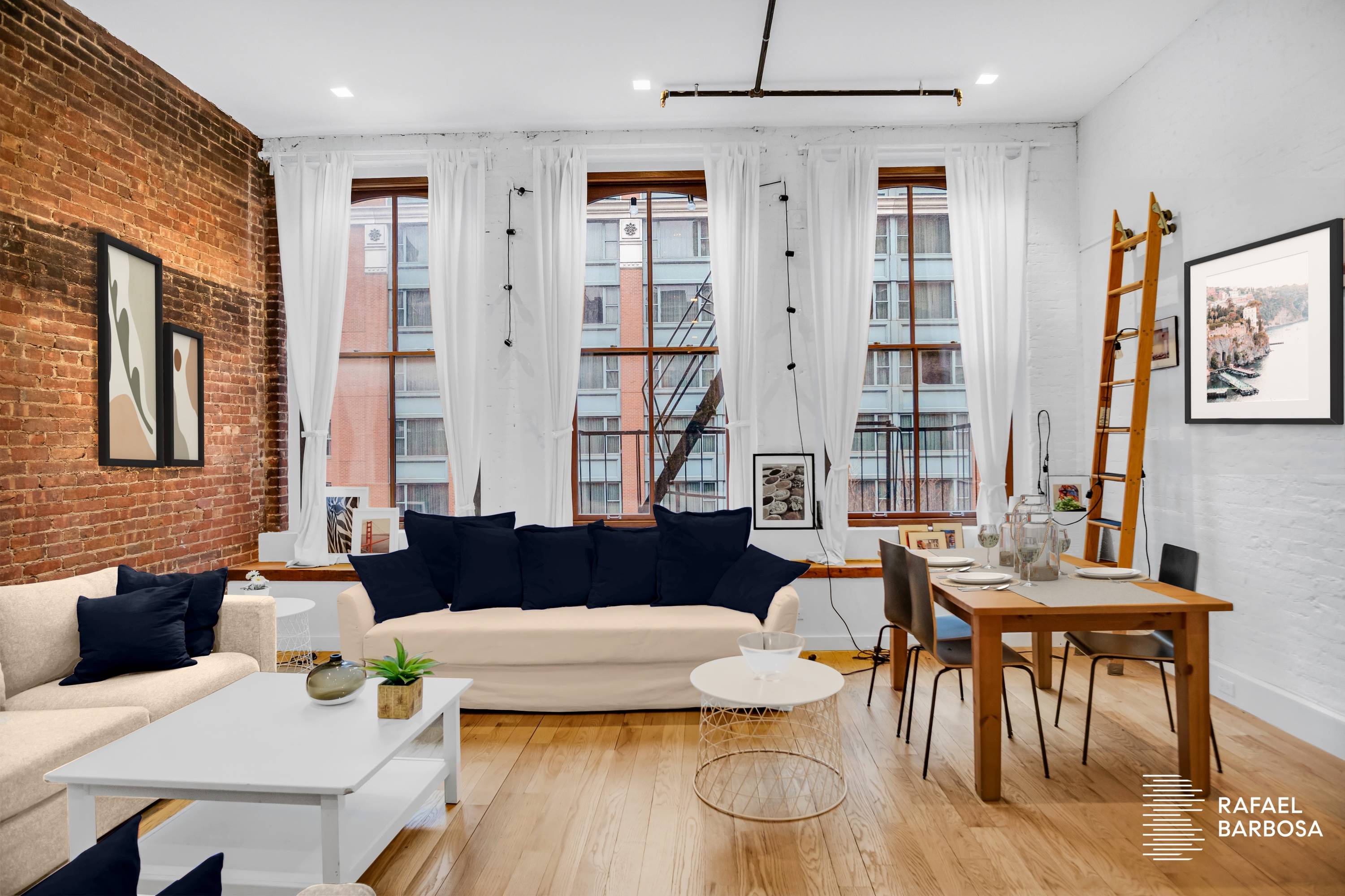 Welcome to exceptional living at this stunning full floor two bedroom loft in Tribeca !