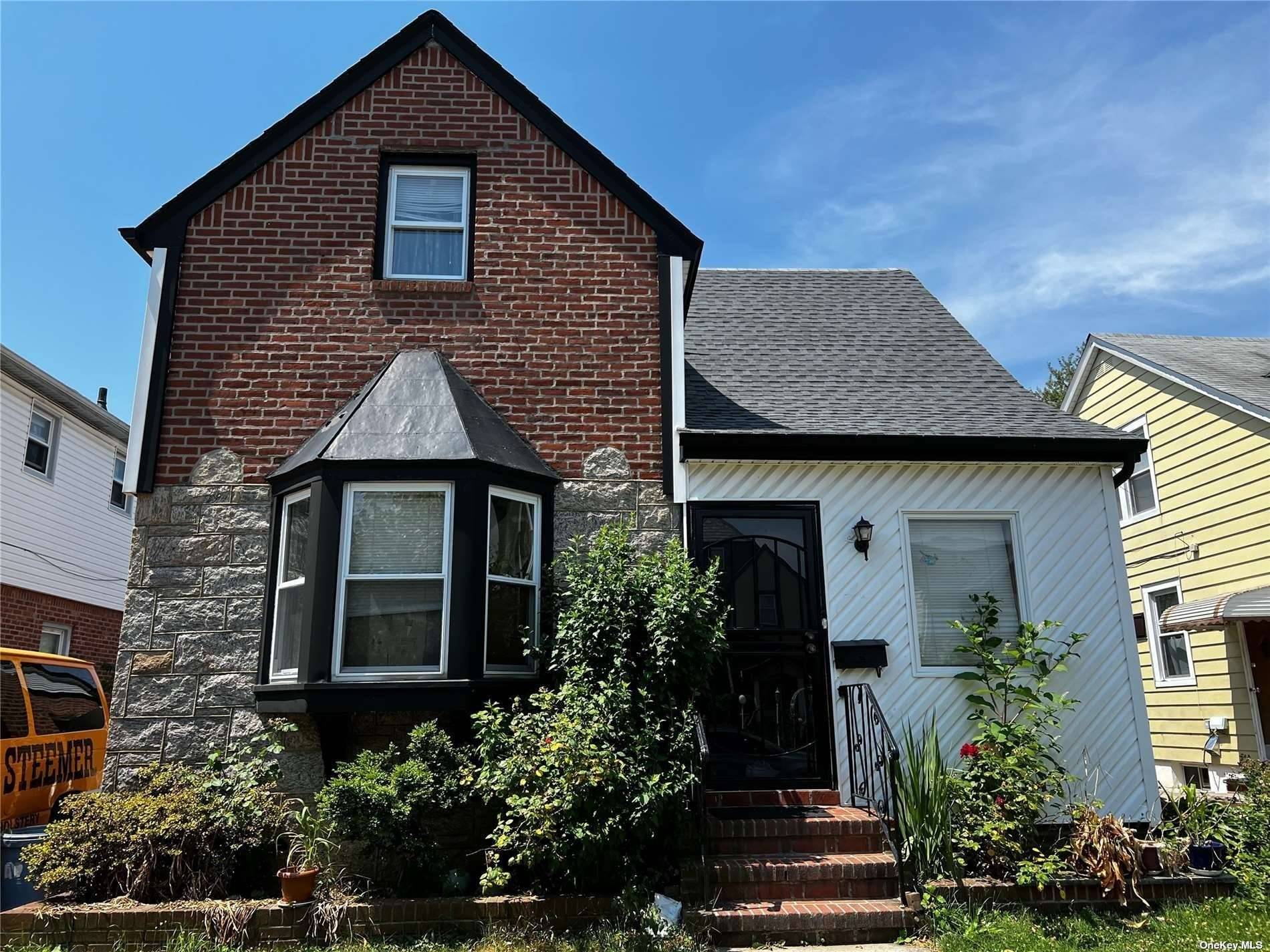 Excellent Brick 1 Family Expand cape House in Queens Village with spacious 5 Bedroom, Living Room, Formal Dining Room, Eat in Kitchen, 3 Full Bath.