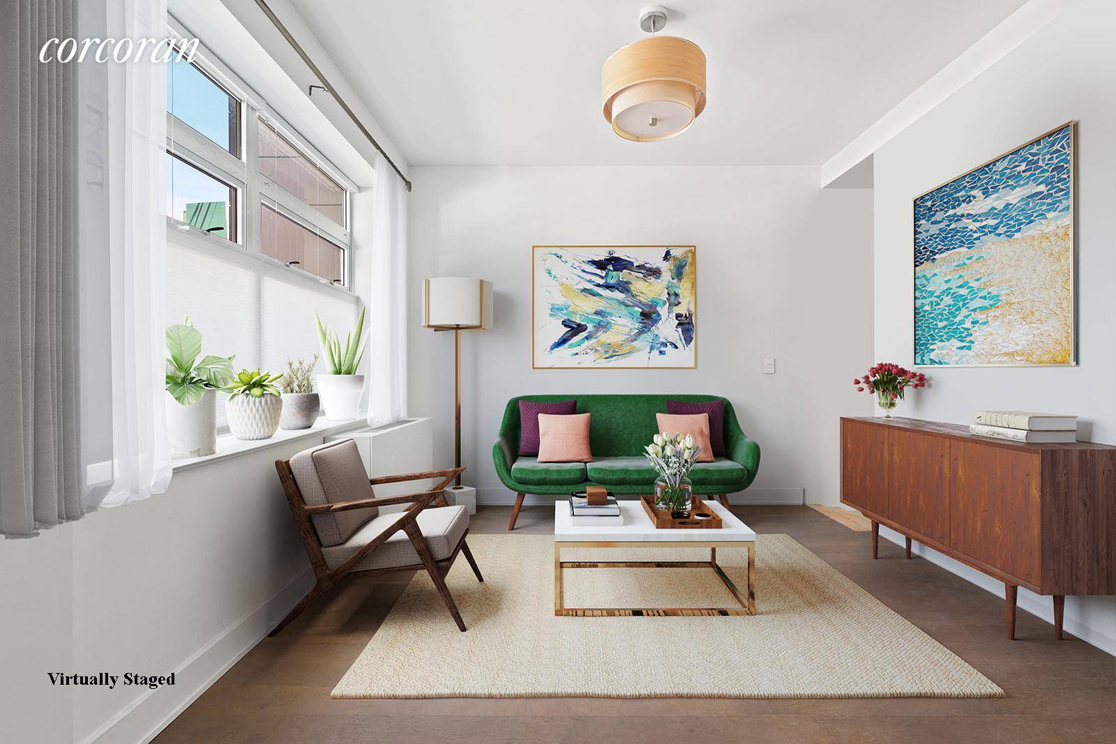 Just a few blocks from both McCarren and McGolrick Park in Williamsburg, this spacious studio duplex with finished basement provides a versatile layout with modern finishes and customized upgrades.
