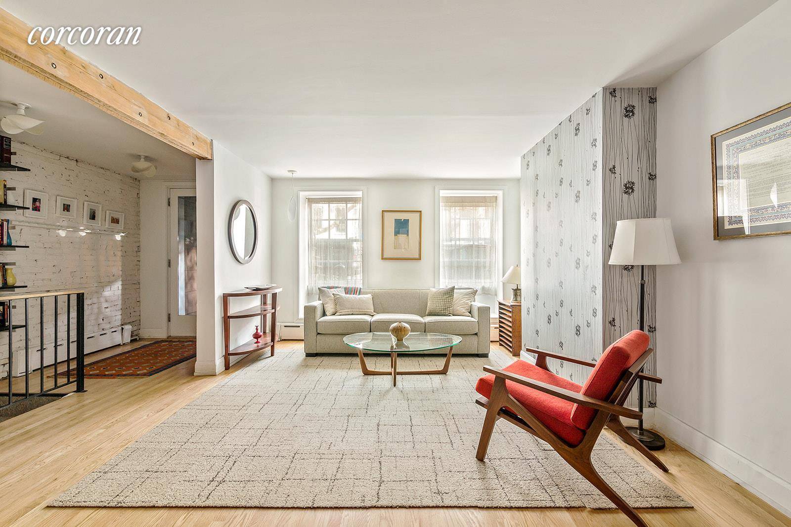 Located on one of the most coveted Cobble Hill blocks, 304 Warren St, Apt 1 has it all.