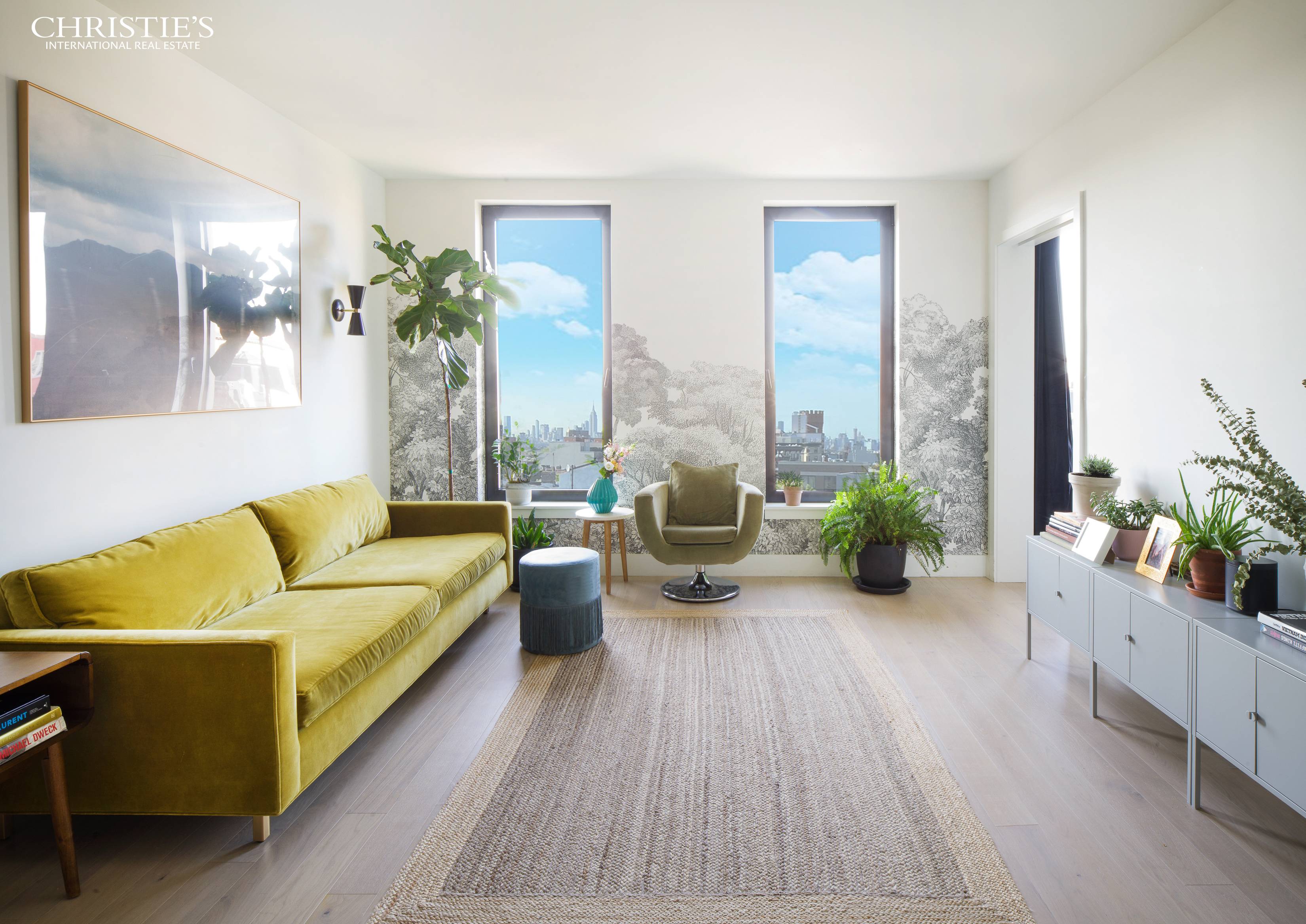 CROWN HEIGHTS 3BR WITH SKYLINE VIEWS AND PARKING Soaring over the lush treescapes of Crown Heights, this high floor unit at critically acclaimed 762 Park Place is the first resale ...