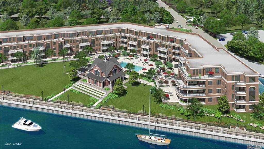 SETTLE IN TO ONE OF 48 LUXURY CONDOMINIUMS WITH SWEEPING VIEWS OF HEMPSTEAD BAY FROM YOUR OUTDOOR TERRACE.