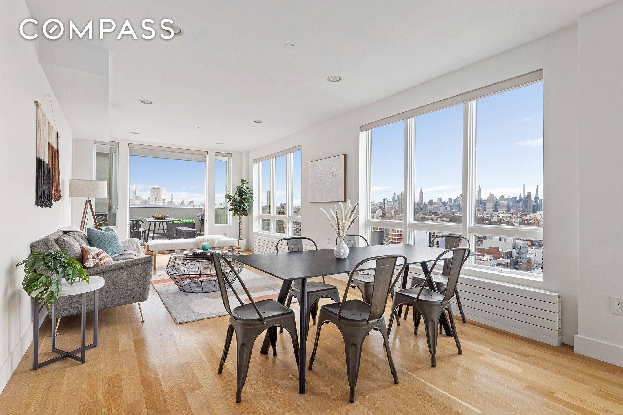Crowning the top of 139 Skillman Avenue, this one of a kind full floor renovated penthouse boasts three terraces, 360 degree unobstructed views of the Manhattan and Brooklyn skylines, a ...