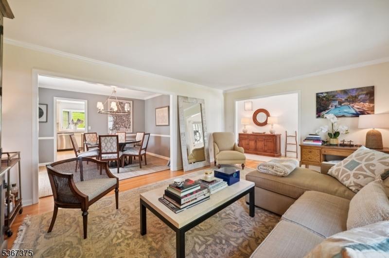 Living Rm w/view to Dining Rm