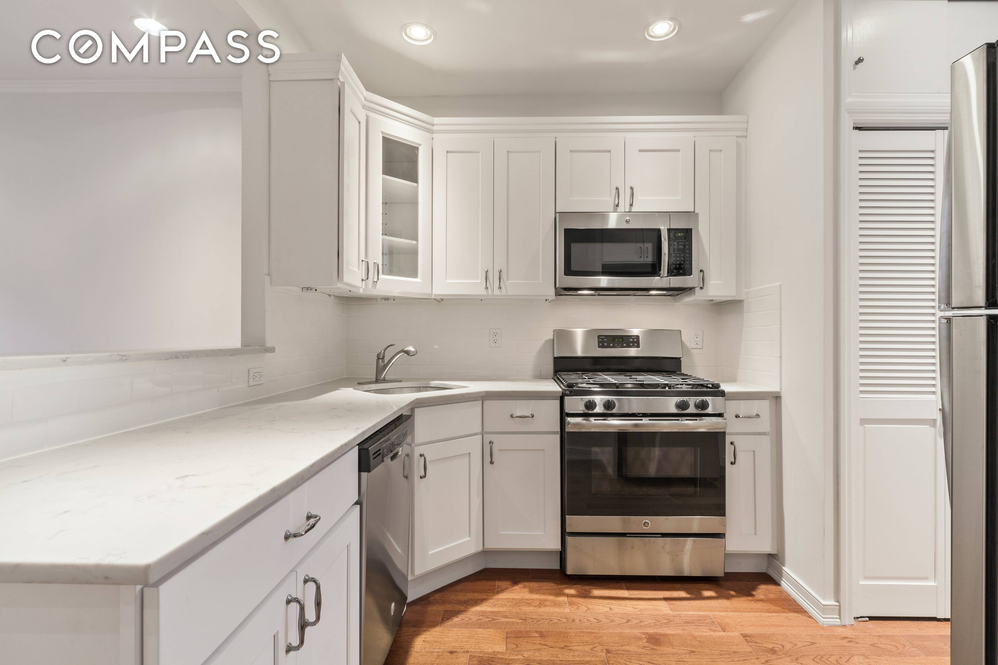 Fully renovated two bedroom apartment with an in unit washer amp ; dryer just a block from Prospect Park.