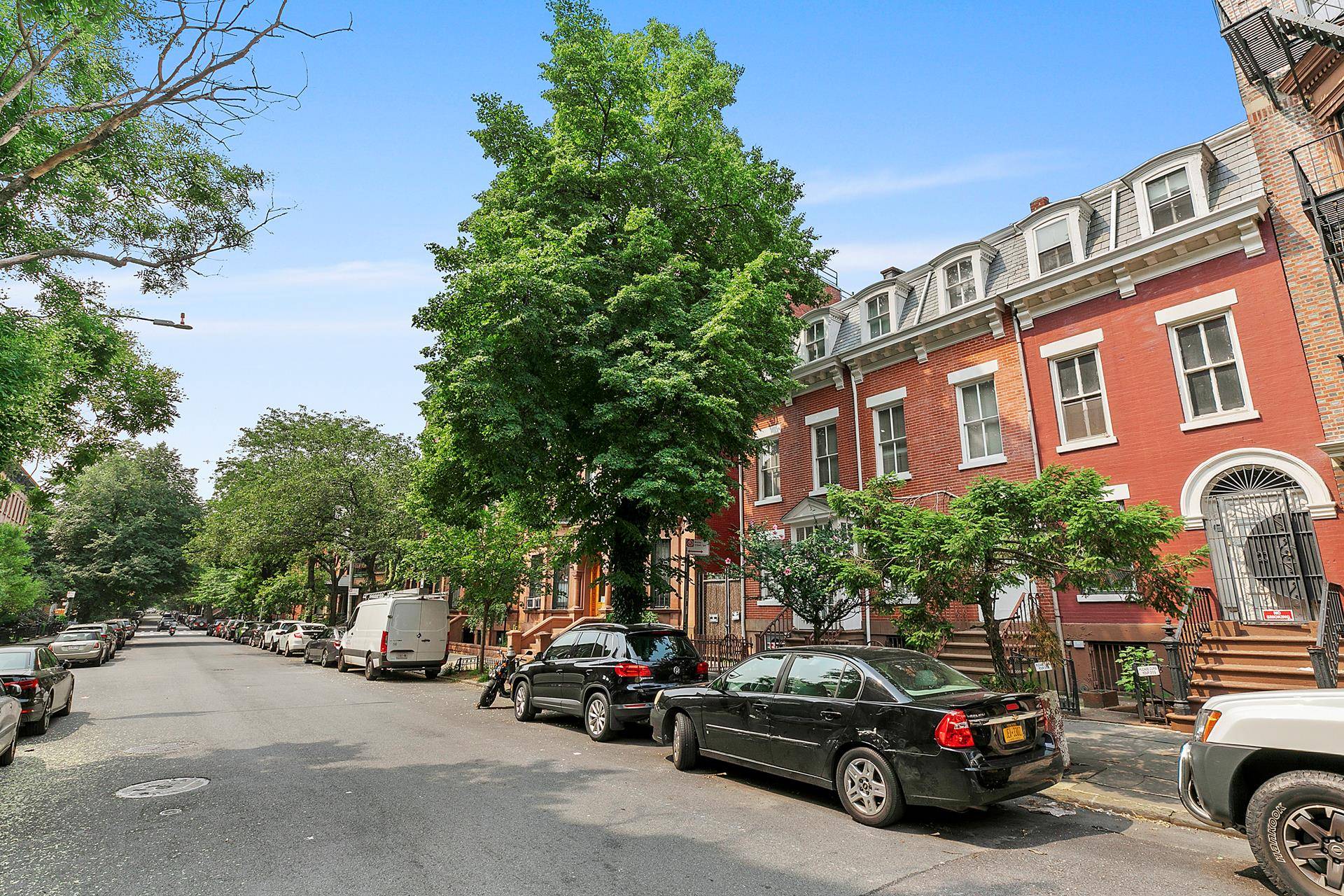 68 St James Place is located on a beautiful tree lined block in historic Clinton Hill.