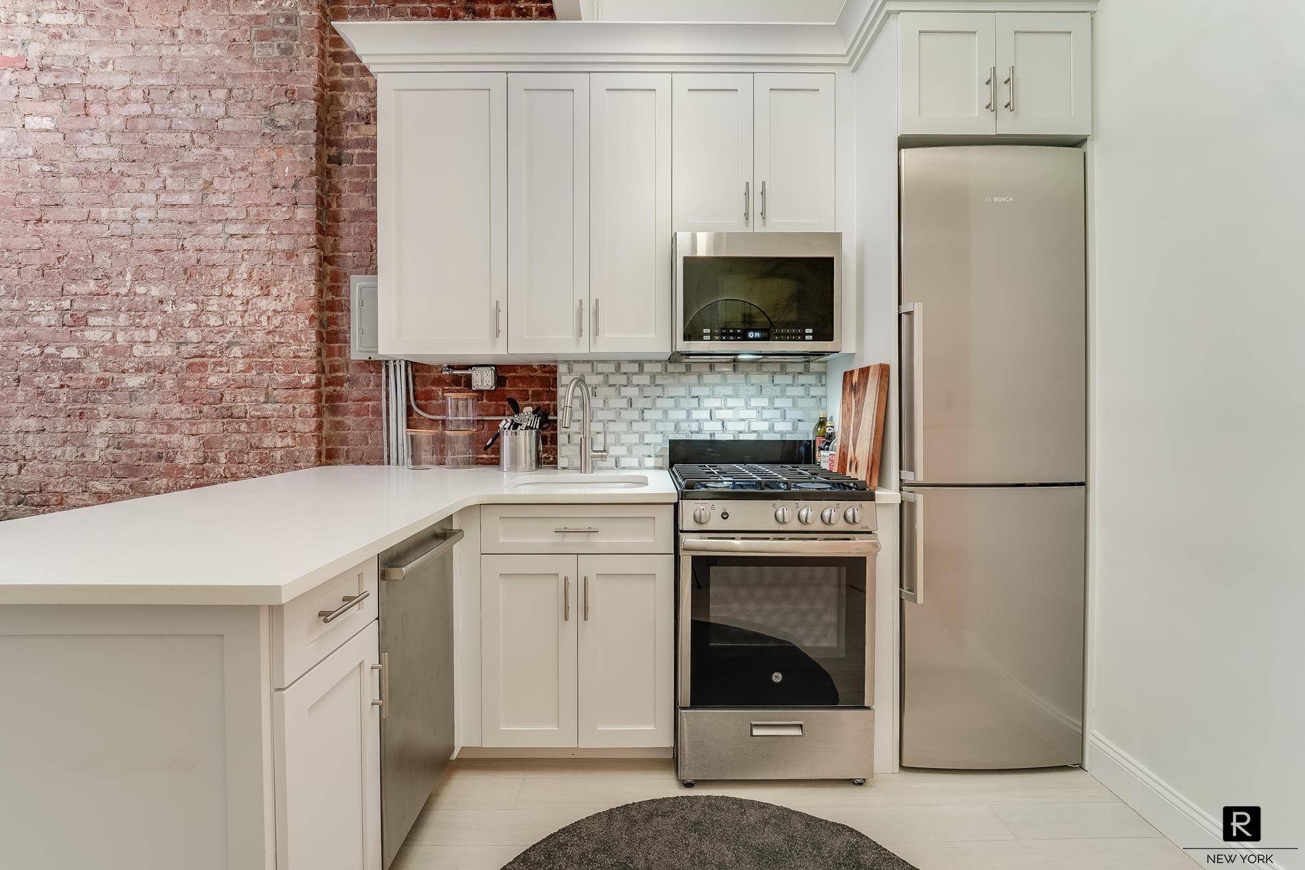 Beautiful and charming co op unit for sale in a historic tenement building, built before the turn of the century.