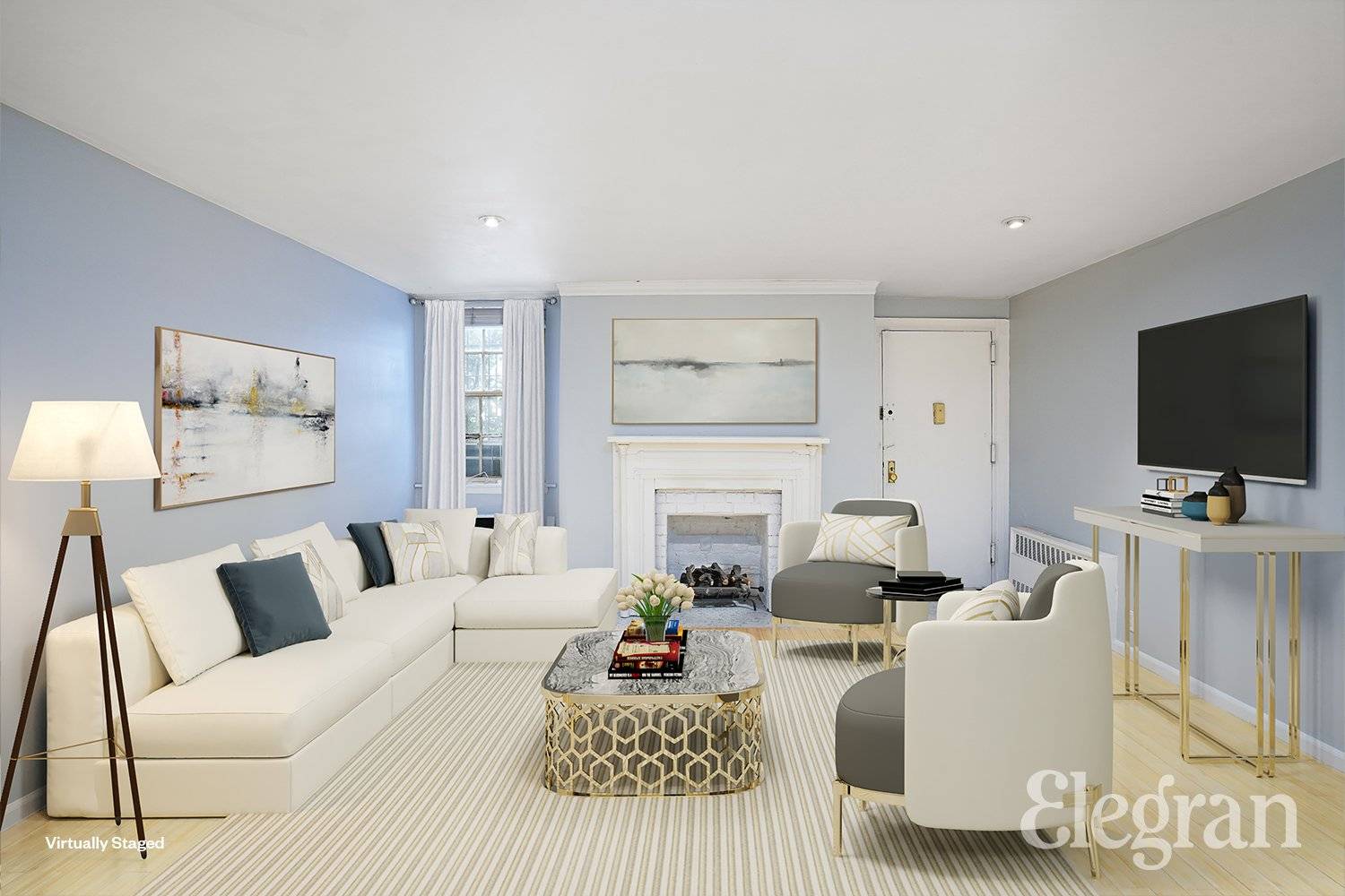 Enjoy townhouse living in this private garden apartment nestled on one of the best blocks in Chelsea.