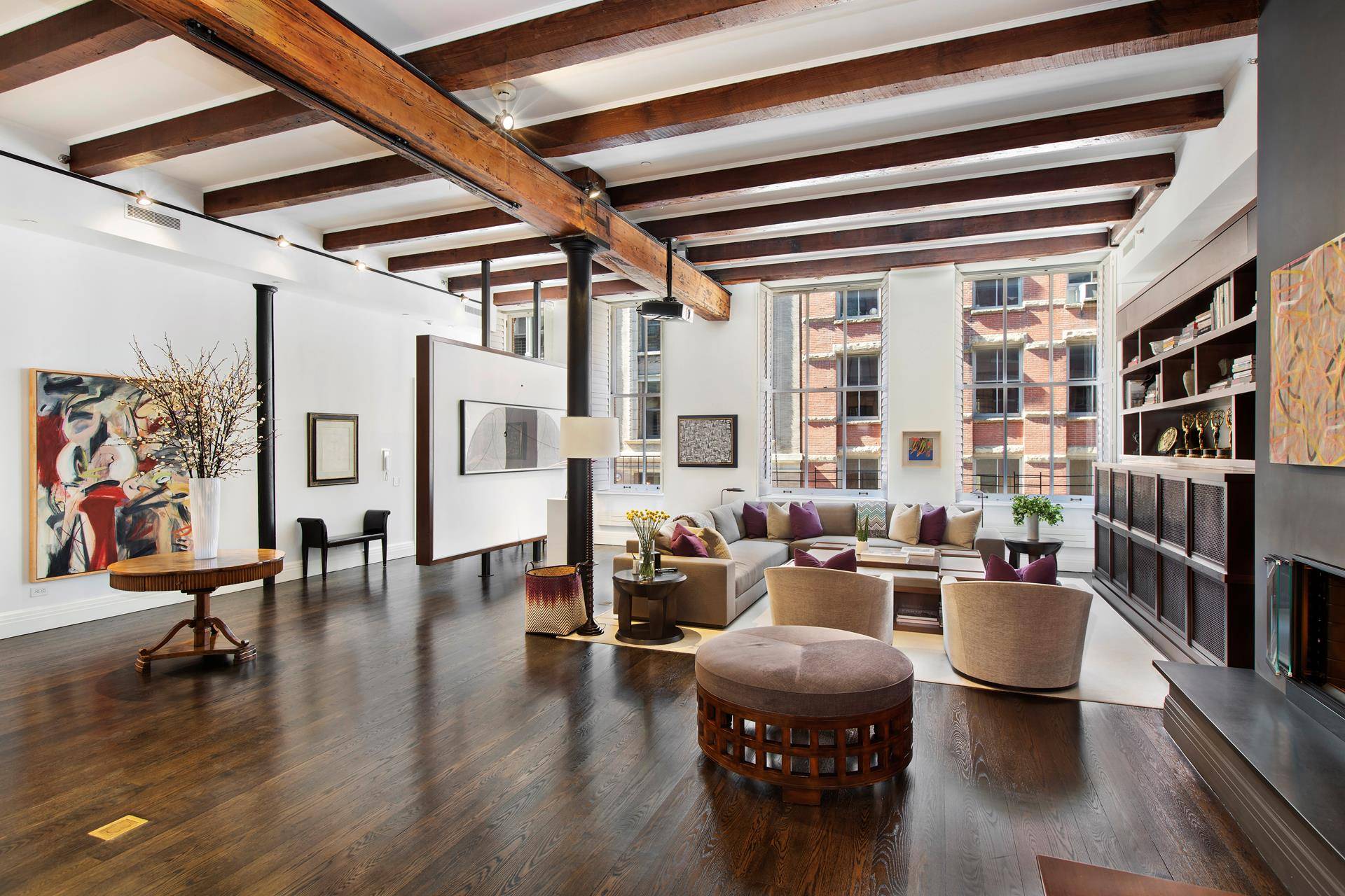 Located on one of Soho's most coveted blocks, residence 2N at 104 Wooster Street is the epitome of classic loft living.