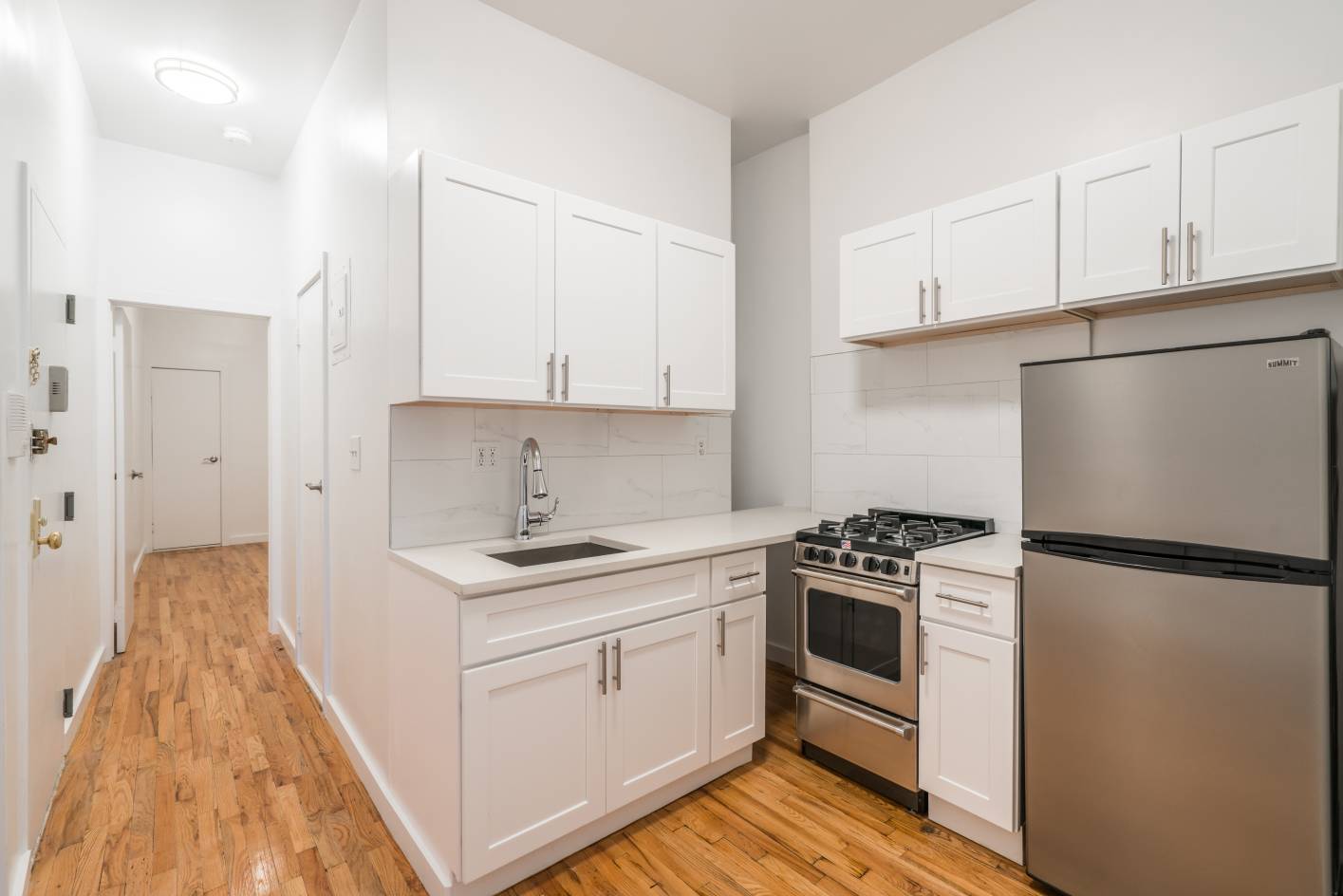 Prime Nolita ! A true 2 bedroom with tons of sunlight, high ceilings, renovated kitchen and bath, living room, new hardwood floors, 2 full size bedrooms, wing configuration, steps from ...