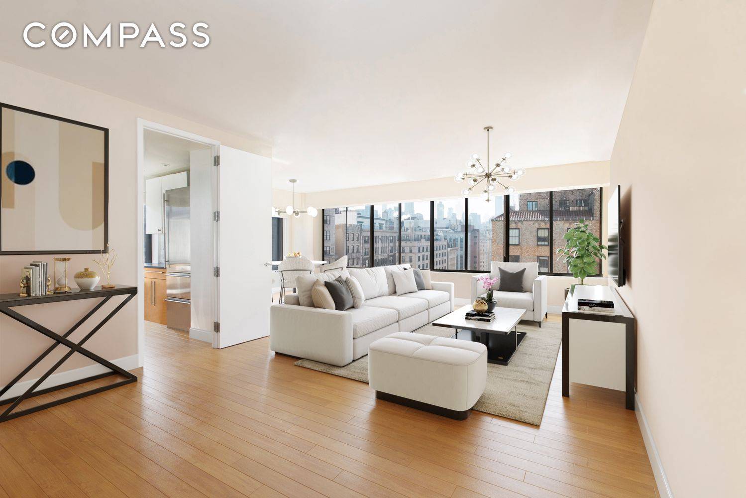 A spectacular and sophisticated high floor Park Avenue condo residence.