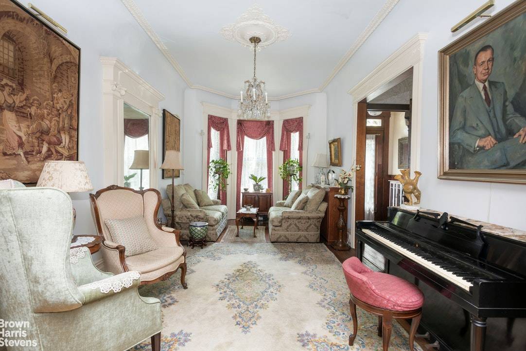 This beautiful historic home dates back to 1899 and much of the enchanting detail remains.