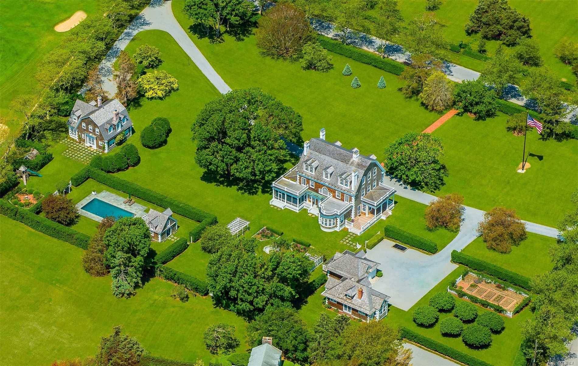 It is very rare that an estate of this caliber and history becomes available in Quogue.