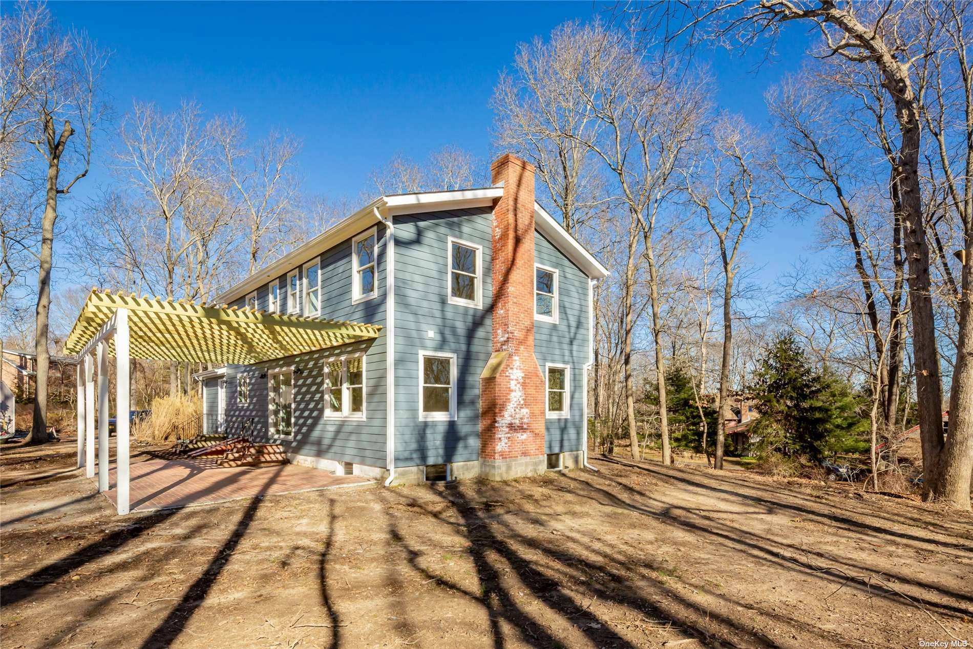 Situated on 1. 26 acres and recently renovated is a 1990 sq.
