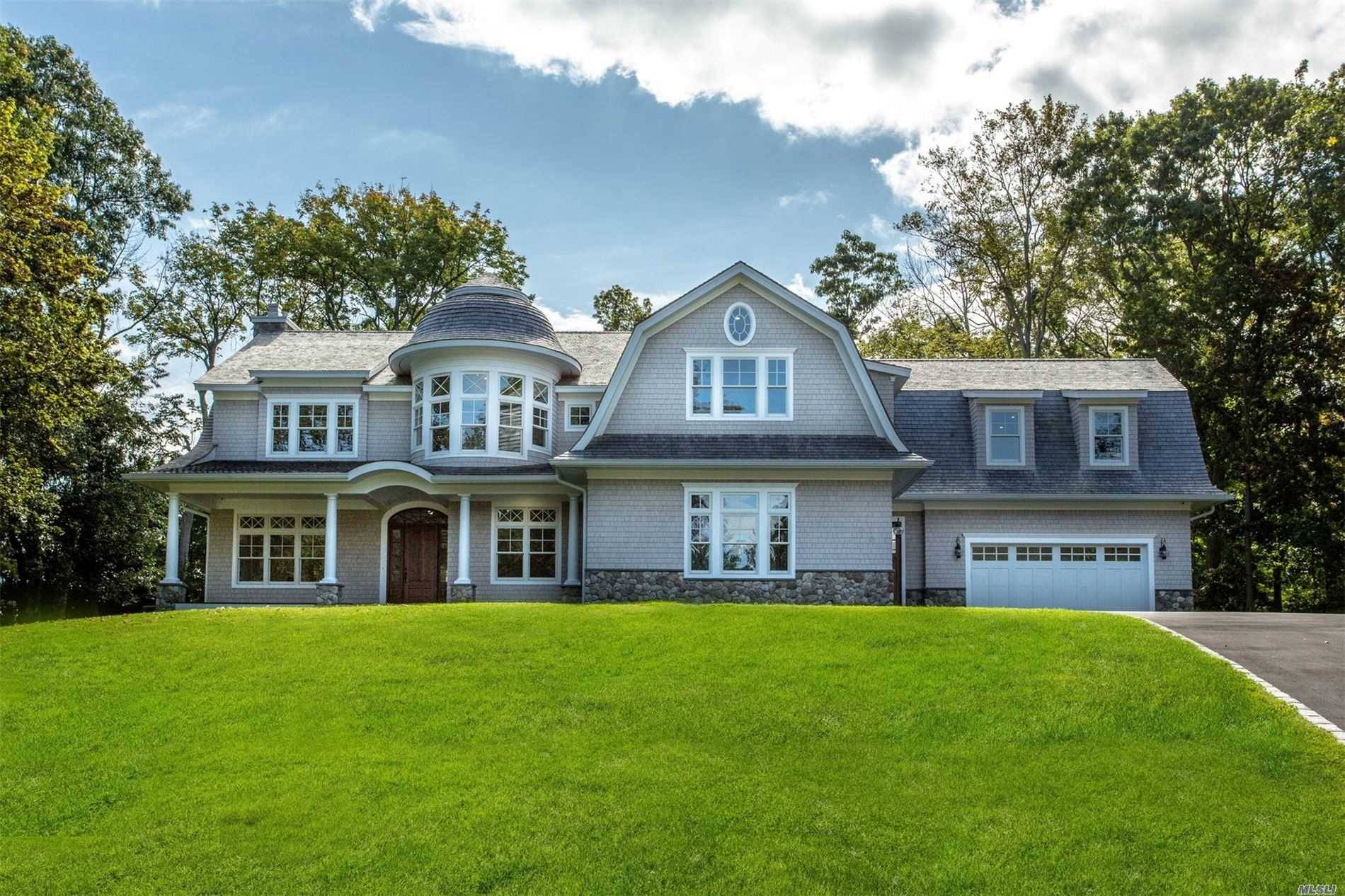 NEW CONSTRUCTION Thoughtfully Designed Gambrel Colonial On Lovely Janes Lane, High End Residence, No Expense Spared, Large Yet Intimate With Open Floor Plan.