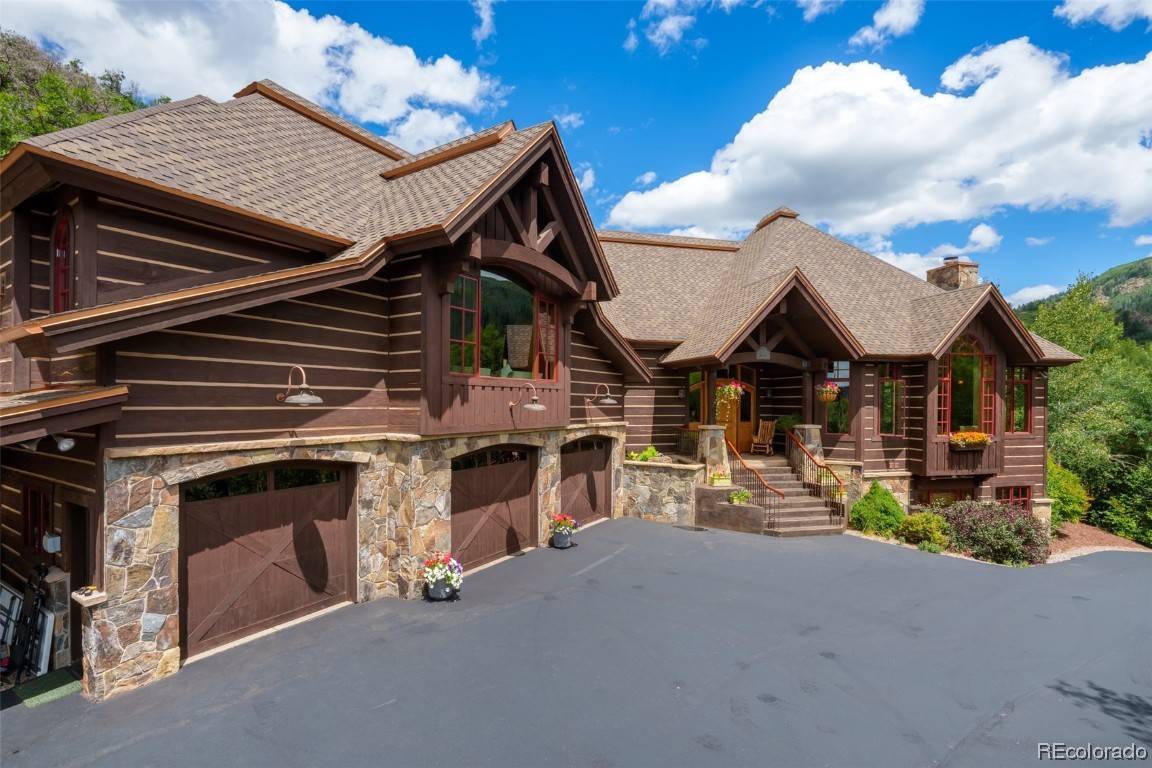 Nestled in the heart of Fish Creek Canyon, this beautiful custom home is situated in a private location in the Sanctuary.