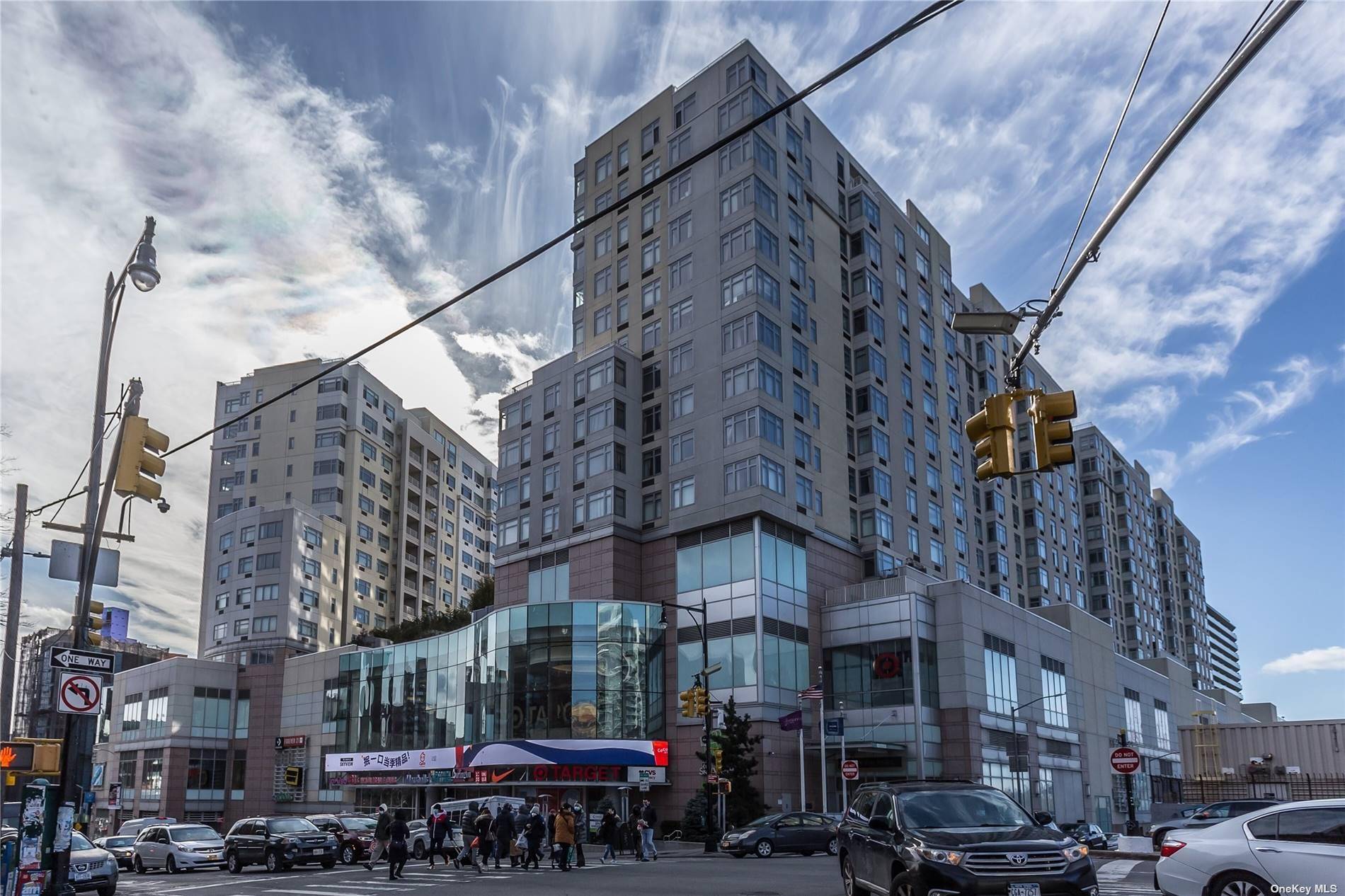 Prime location in downtown Flushing in Luxury Living Skyview Parc.