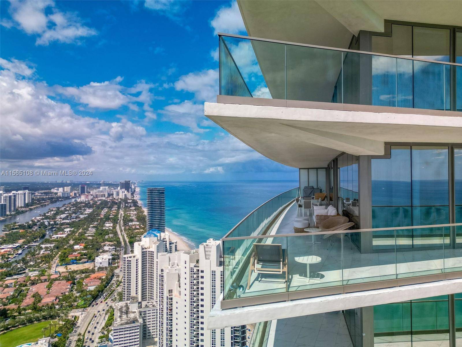 Indulge in luxury living at this beautifully furnished two bedroom, two bathroom residence at Armani Casa in Sunny Isles Beach.