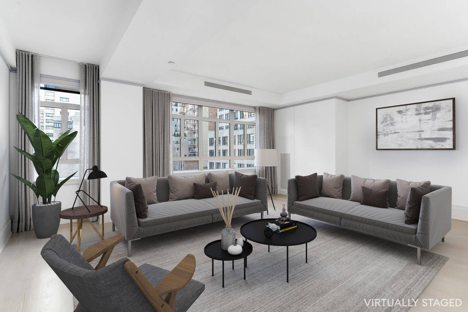 Enjoy luxurious hotel style living in this gorgeous 2 bedroom, 2 and a half bathroom apartment at the exclusive Carlton House condominium at 21 East 61st Street, just one block ...