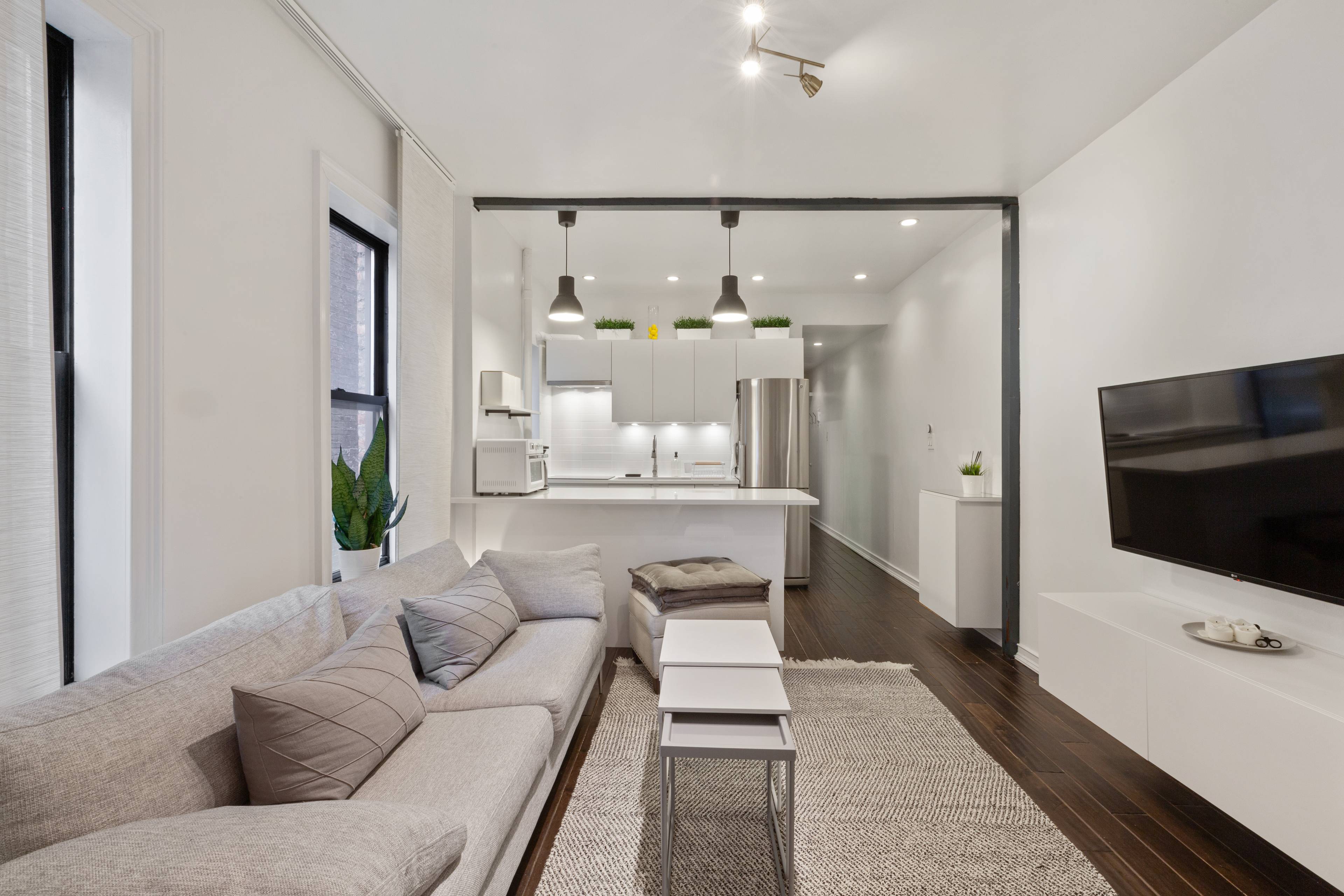 Enjoy luxury living in Brooklyn's most sought after neighborhood in this beautifully renovated two bedroom, one bathroom HDFC co op featuring sleek designer interiors and an outstanding Williamsburg location.