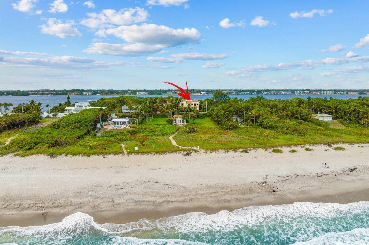 Located at 3090 S Ocean Blvd in the desirable estate section of Manalapan, this mammoth Ocean to Intracoastal European estate provides mesmerizing panoramic views of both bodies of water.
