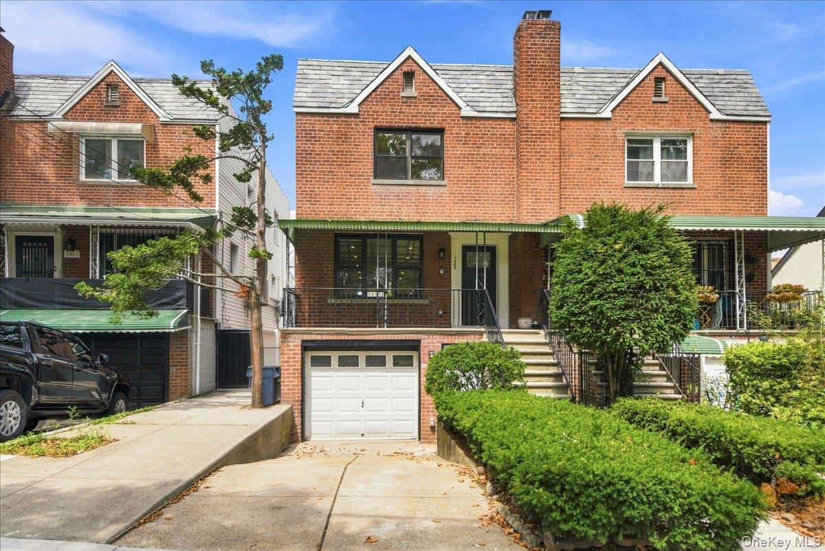Welcome to 1463 Pelham Parkway North. Just completed a wonderful renovation. Enjoy your morning coffee on the front porch. Park in your private gar